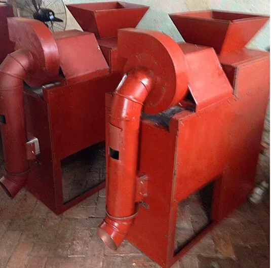 Cocoa bean peeling and crushing machine machine peeling beans and peas bean peeling machine