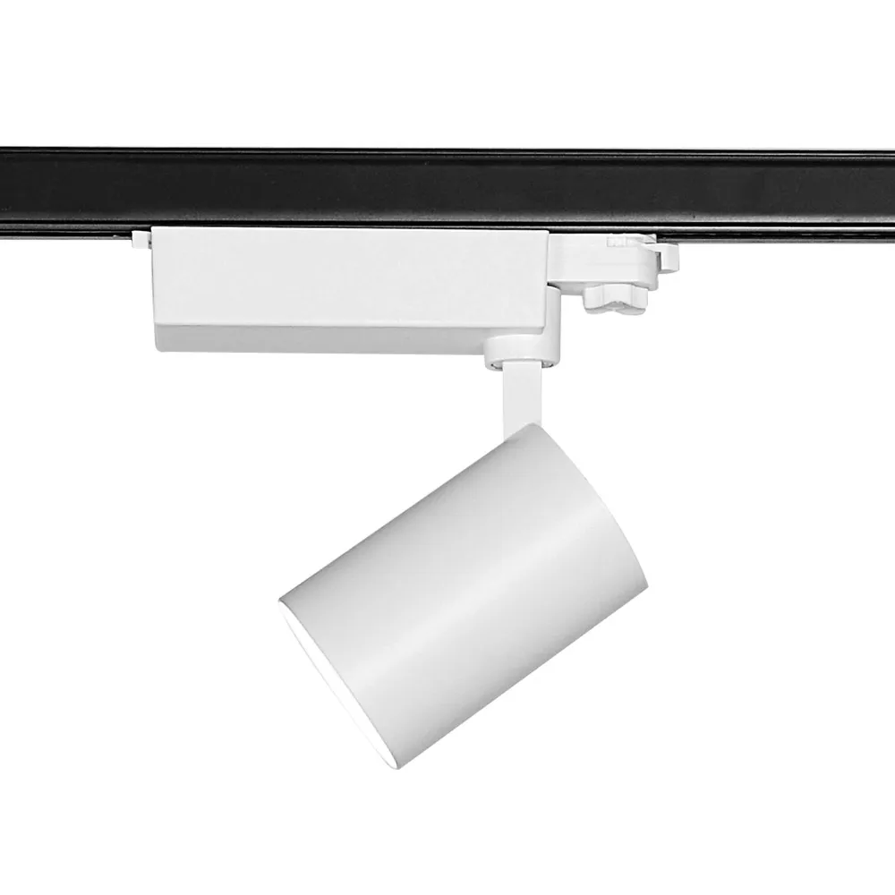 30W 360 Degree Adjustable 3 Wire Track lights 1 Phase Adaptor Track Rail System Surface Mounted Led Spotlight Track Lights