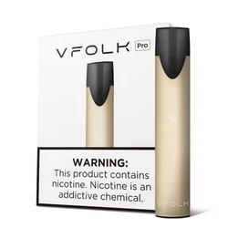 2021 new design electronic cigarette 350mAh ultra-long life battery 1.2/1.95mL pod USB support