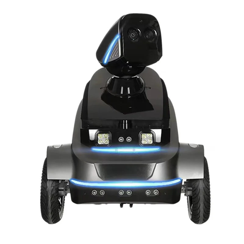 Patrol robot S2 intelligent security inspection high-definition monitoring AI visual recognition anomaly warning
