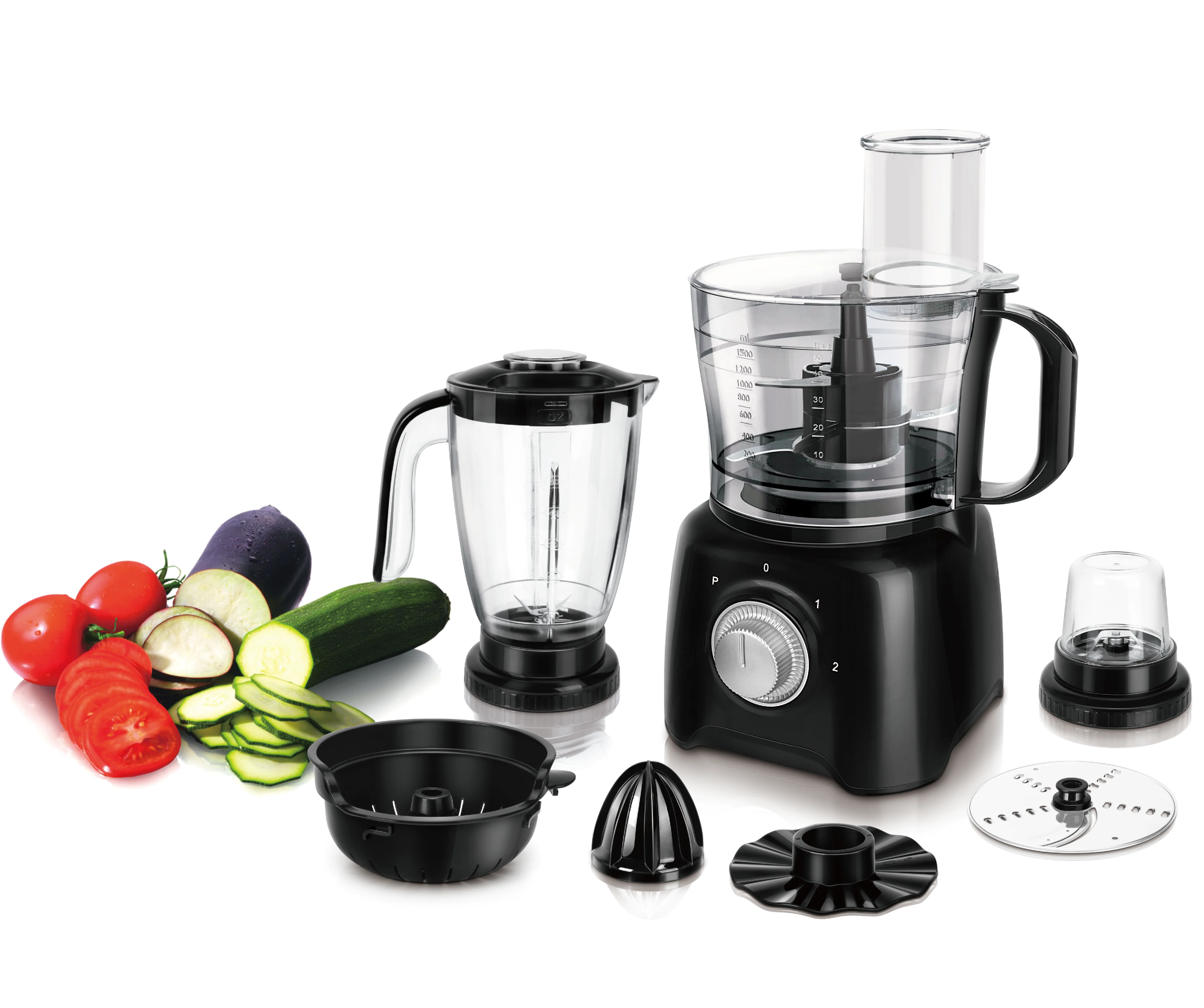 Кухонный комбайн NK-FP202 черный