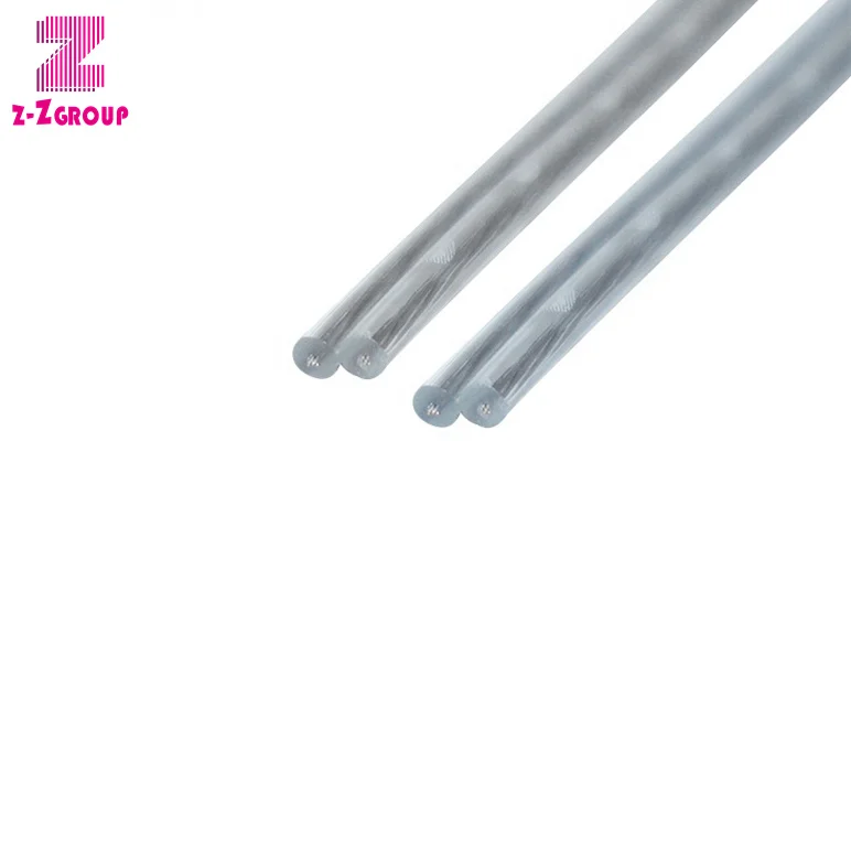 Factory Sales 200m/roll Copper 22AWG 2pin PVC Transparent Cable Electronic Wire For Led Neon Sign