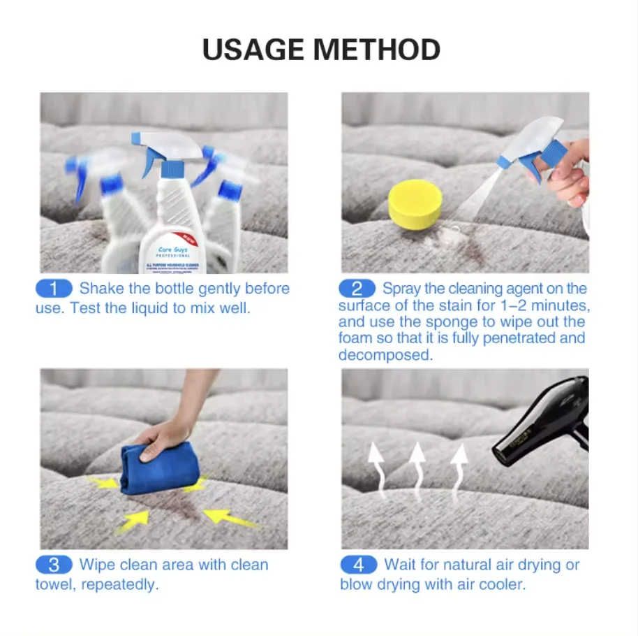 All Purpose Foaming Cleaner: Household Cleaning Spray - Multi-Surface Cleaner Spray from a Trusted Factory