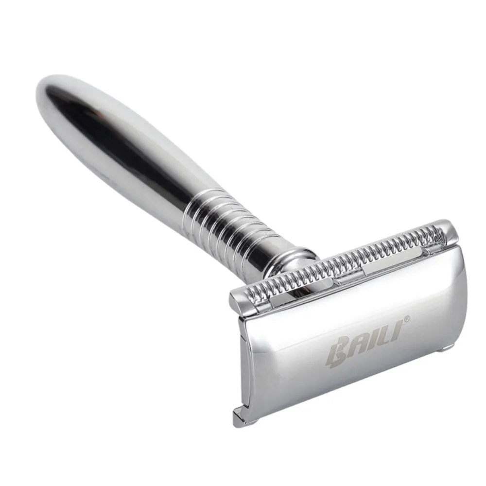 Best manufacture metal shaver handle straight razor with no disposable shaving blades razor for men