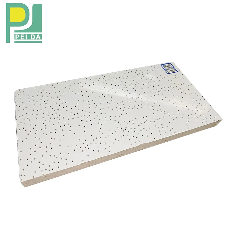 Factory Supplier Acoustic Mineral Fiber Ceiling Tiles For Healthcare