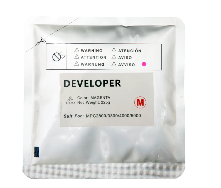 Factory wholesale Compatible RICOH MP C5000 Japanese Developer toner powder For Ricoh copier 2800/3300/4000/5000/811/820