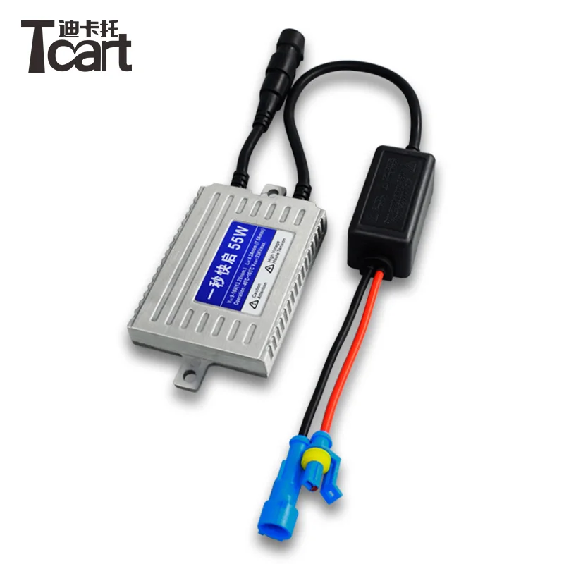 Tcart Auto xenon light ballast Wholesale 55W 12V 1 second Fast Bright  HID canbus slim Ballast for car xenon bulb