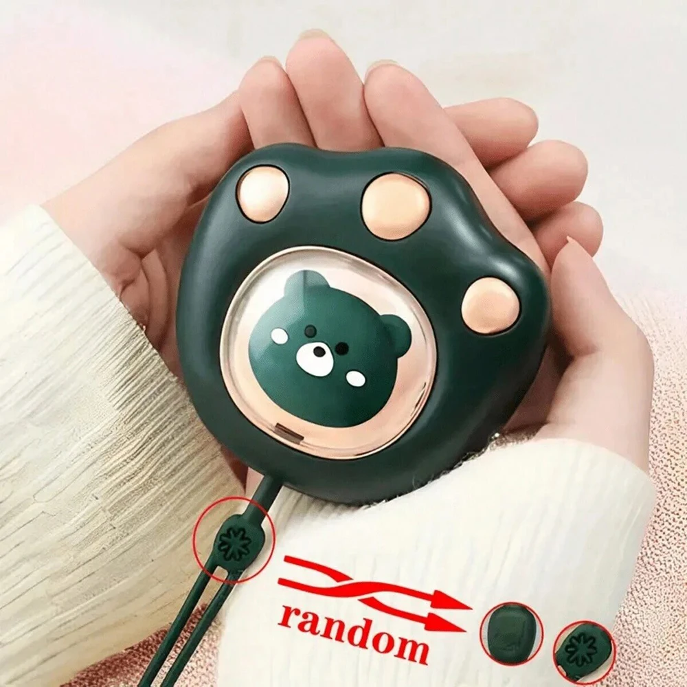 Mini Cat Claw Personal Portable Household USB Rechargeable Electric Warmer Heater For Hand Winter Home Office Travel With Handle
