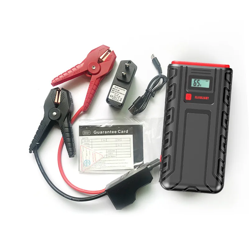 Battery Power Supply Portable Fast Car Jump Start Power Bank Battery Charge Booster Car Jump Starter