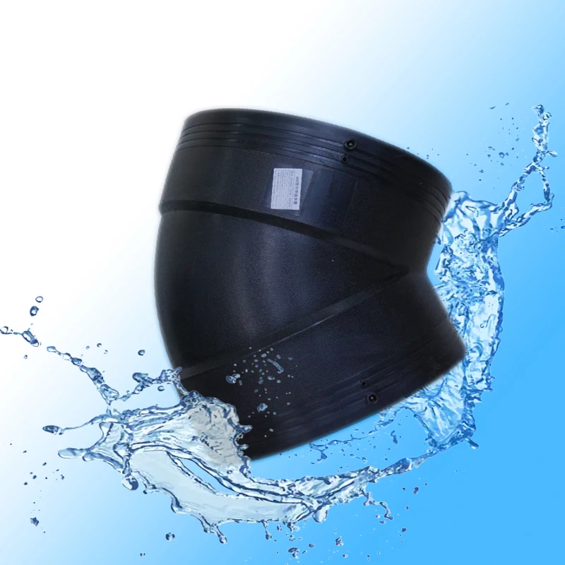 90 градусов Dn40 локоть hdpe трубы Электрофузионные фитинги