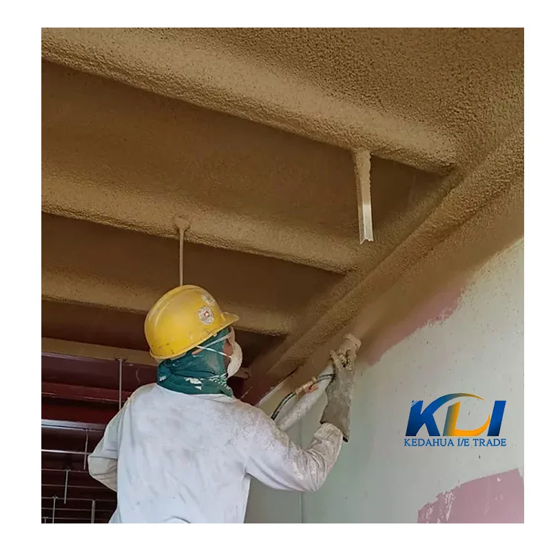 Ceiling Fireproof Coating Heat Insulation Construction Spray Vermiculite
