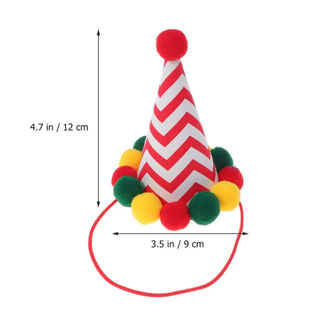 Dog Birthday Hat Pet Cat Dog Birthday  hat Reusable Headwear Bowknot Party Costume Perfect Dog Birthday Party Supplies