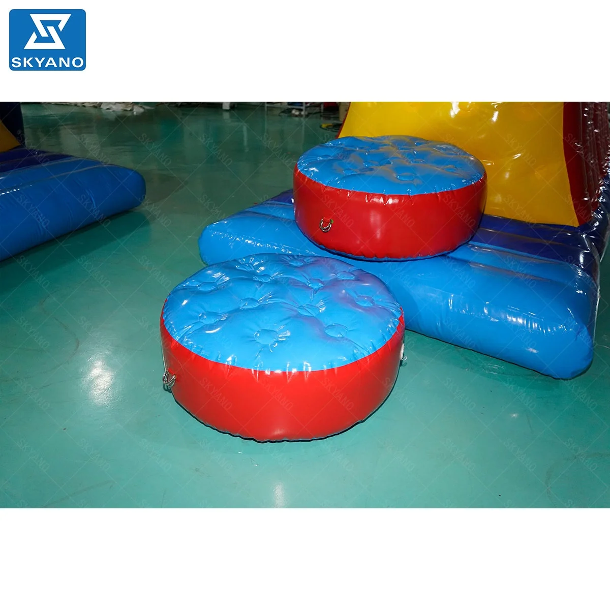 Inflatable Water park buoy course water sport obstacles