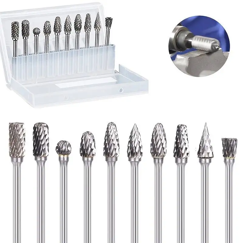 China manufacturer Tungsten Carbide Rotary Burr sets