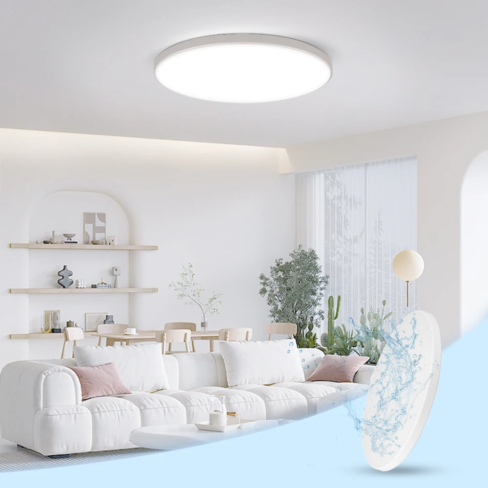Dustproof And Waterproof Ultra-Thin Recessed Round Ceiling Lights/Modern Ceiling Light For Living Room Bedroom/Led Ceiling Light