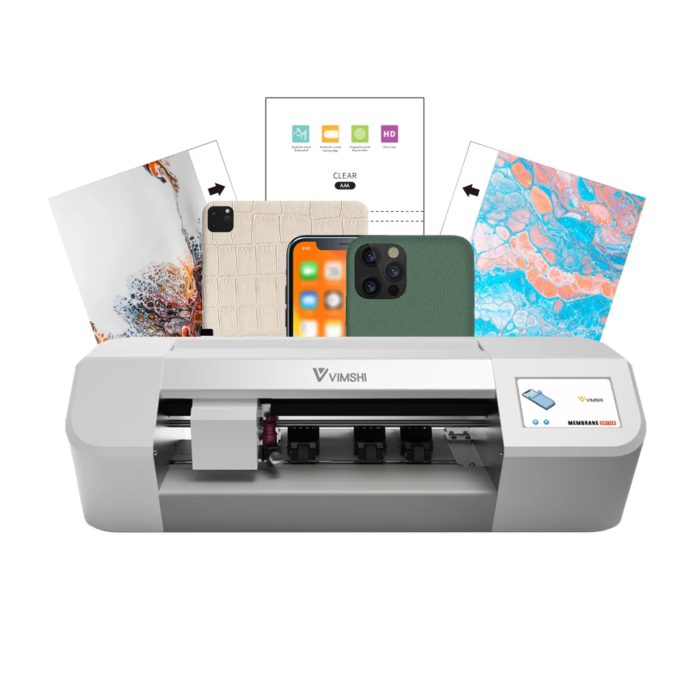 Custom Fully Automatic Gift Mobile Phone Screen Protector Tpu Hydrogel Cutting Film Machine Smartphone Skin Die Cutting Machine