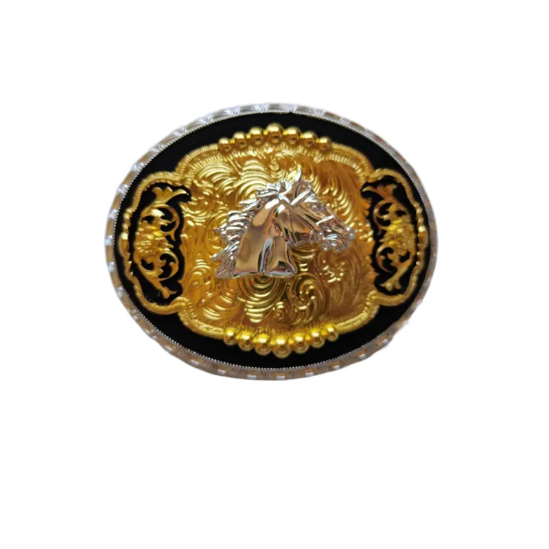 New Style Hot Sale Custom Horse Bull Mexico Cowboy Buckle Western Style Belt Buckle