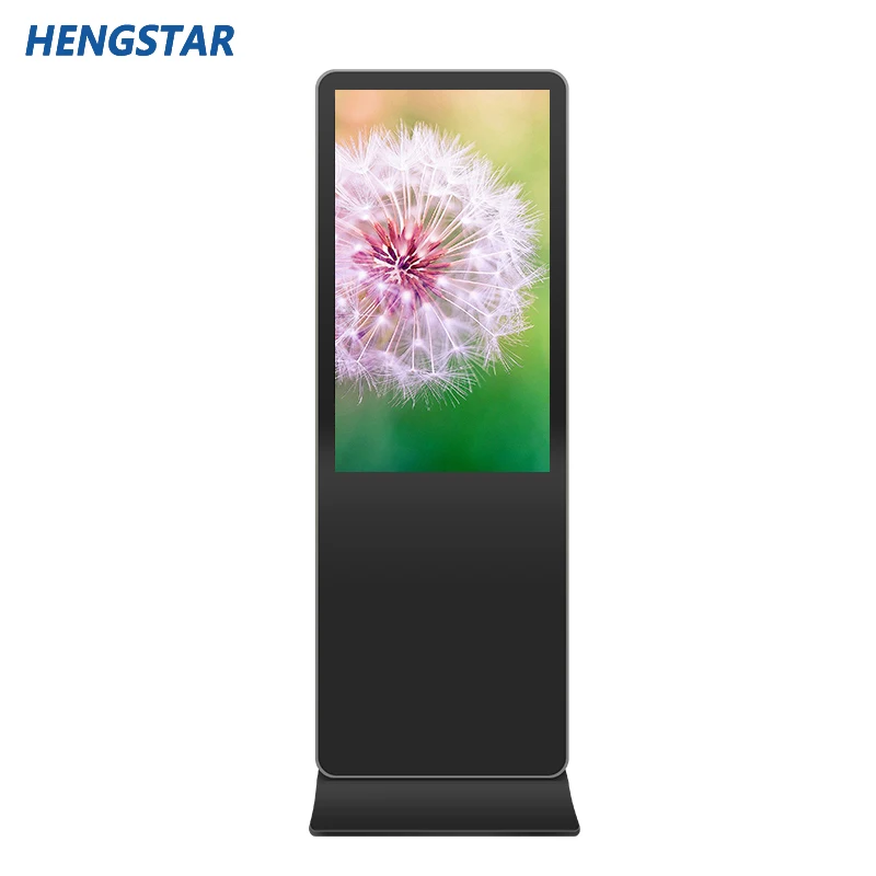 42 43 inch Indoor Waterproof IP65 Vertical Totem High Brightness Kiosk LCD Advertising Player Floor Standing Digital Signage