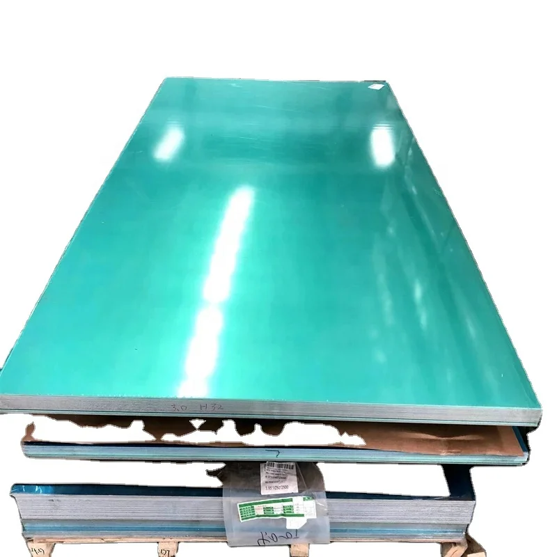 Professional 1-8 Series Aluminum Sheet Plate On-Demand Factory Processing 5052 H14 5 Bars Embossed Coated Surface Smooth Welding