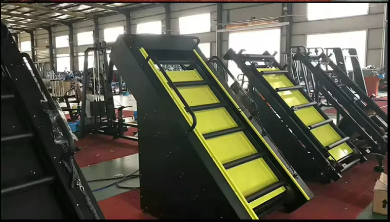 J S6 Wholesale stainless steel fitness electric powered stairmill climber stepper stair master climbing for commercial gym