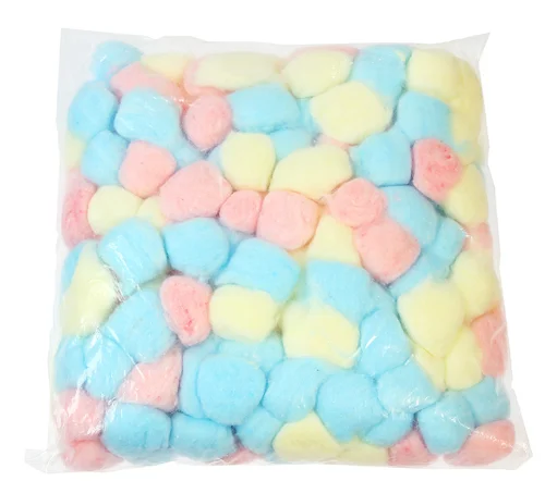 
Disposable Colored Medical High Absorbent Cotton Ball,Natural Cotton Balls for Skincare and Makeup and Multi-Purpose 