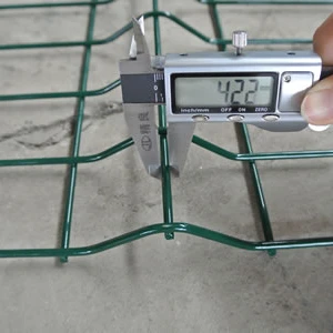 hot selling Durable Steel Iron Frame Heat Treated PVC and Metal for Farms Sports Gardens with 3D fence wire mesh