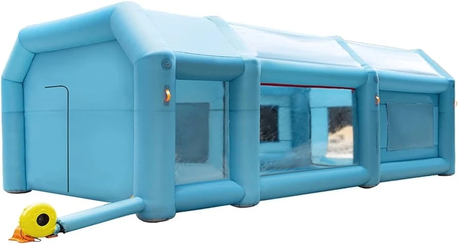 Sealing PVC inflatable spray booth car spray paint tent inflatable spray paint tent