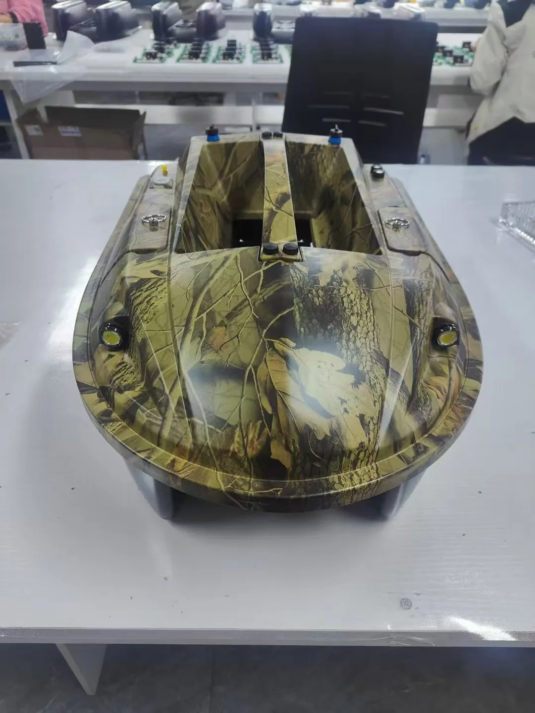 Rc fishing drone boat for surf carp fishing with bait release sonar and 2 container Boat fish  Gps bait boat carp fishing