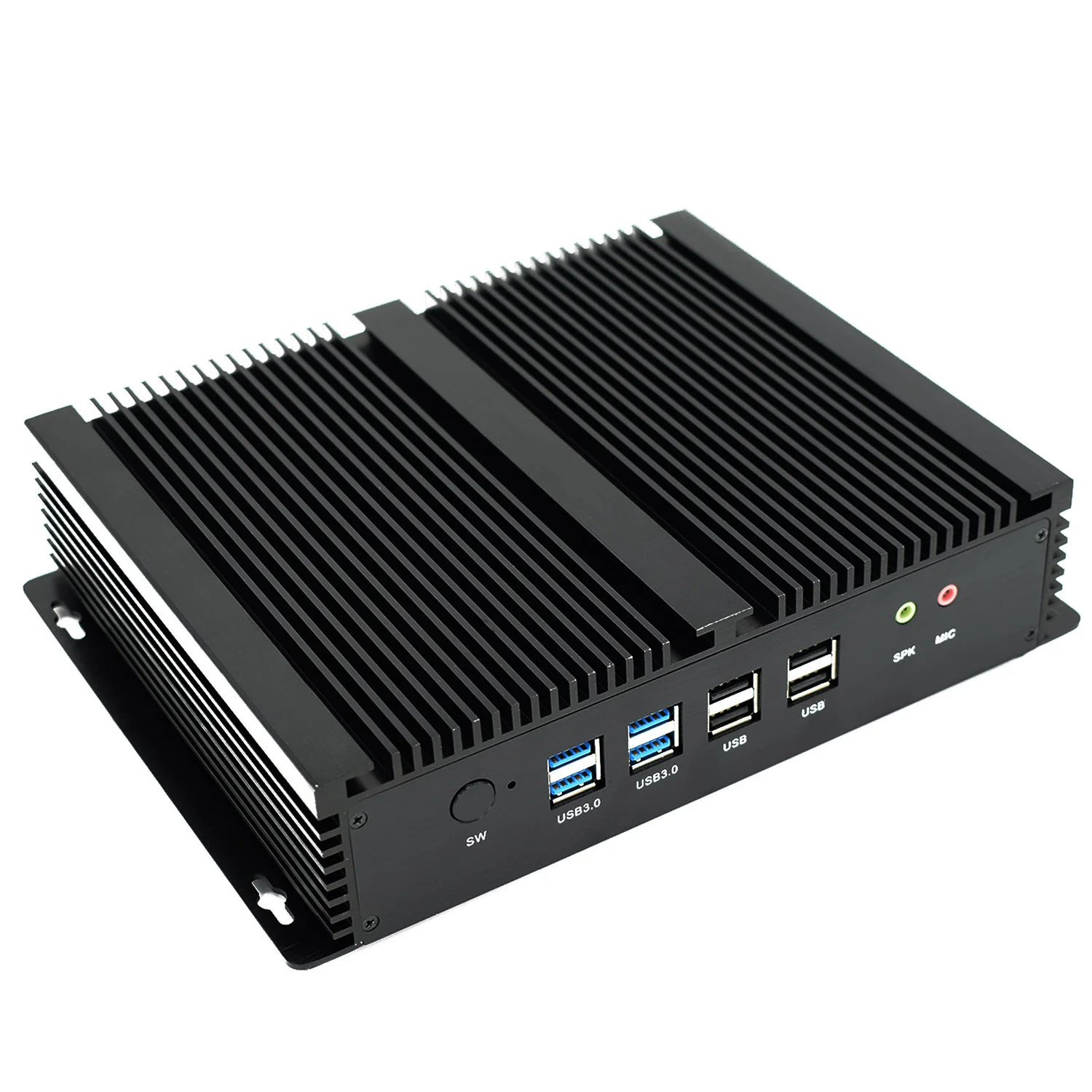 intel nuc dual lan fanless mini pc industrial celeron with rs232 serial ports pcie wifi slot 3g 4g modem 2955u