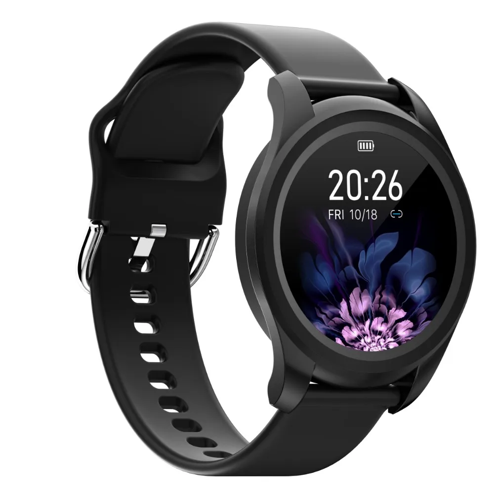 Round waterproof touch display smart bracelet watch smart wristband lady women men ip68 reloj inteligente smartwatch smart watch