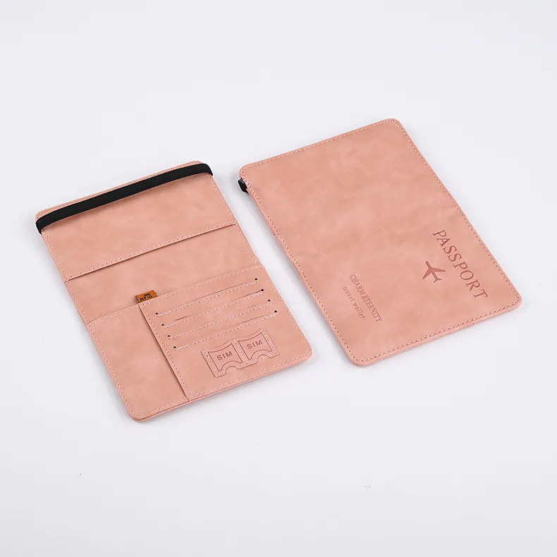 In stock wholesale phone card holder rfid passport holders for trip