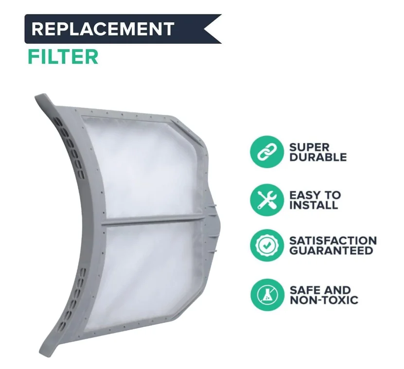 W10516085 фильтр для сушилки ворса гидромассажа Maytag заменяемый экран сушки