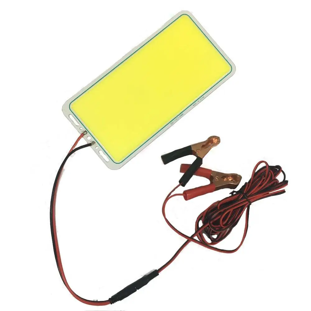 Hot selling DC12-14V 60W COB LED panel light street lamp camping light car battery lamp