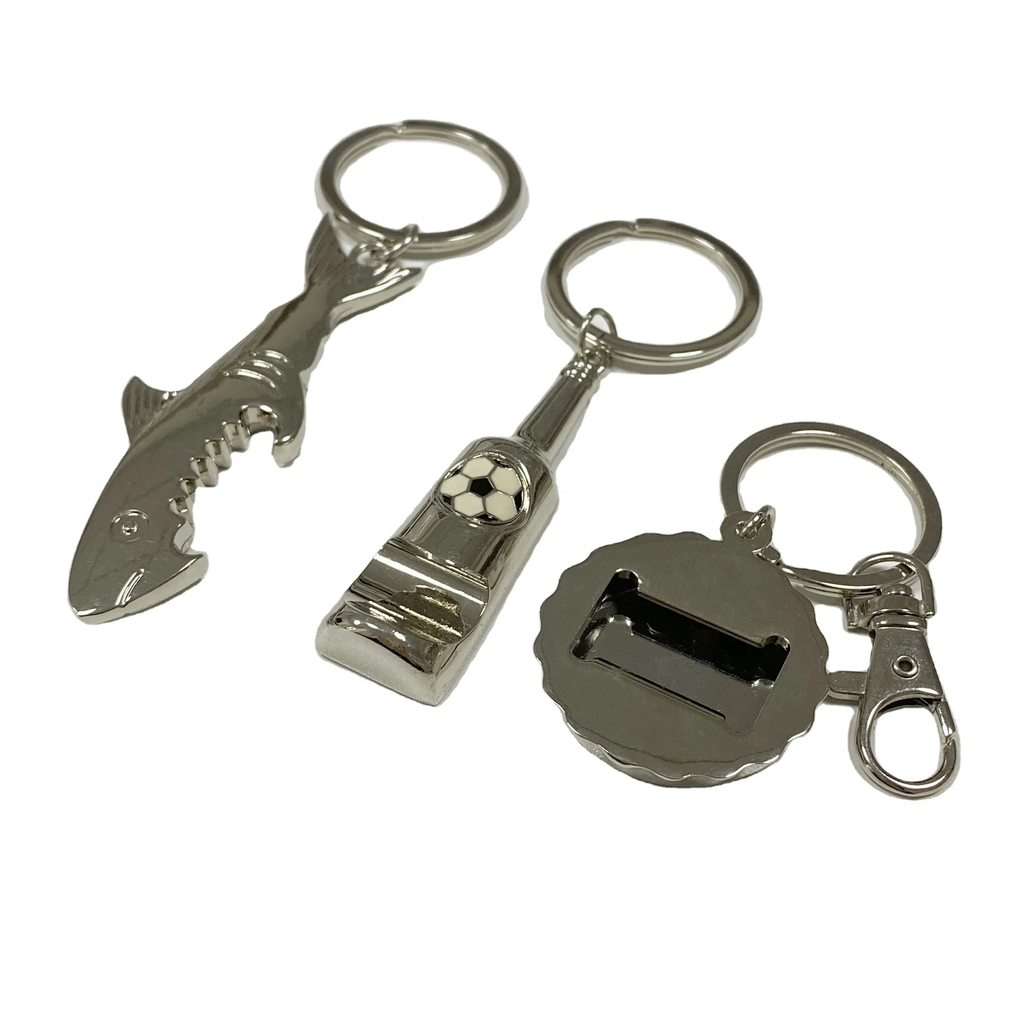 anime shape shark soccer die cast wedding gifts bottle opener airplane pendant keychain for award souvenirs
