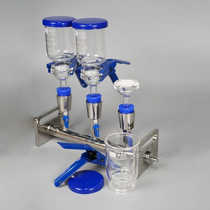 Лабораторный многочашечный фильтр из нержавеющей стали/мембранный бактериальный фильтр/устройство всасывания растворителя