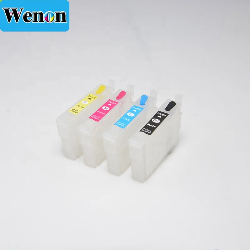 Refillable ink cartridge 4 Color Cartridges For Epson XP-235 XP-245 XP-247 Wholesale refill ink cartridge
