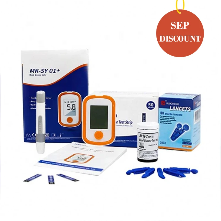 Digital Blood Glucose Monitor Blood Glucose Meter Portable Glucometer To Test Blood Sugar