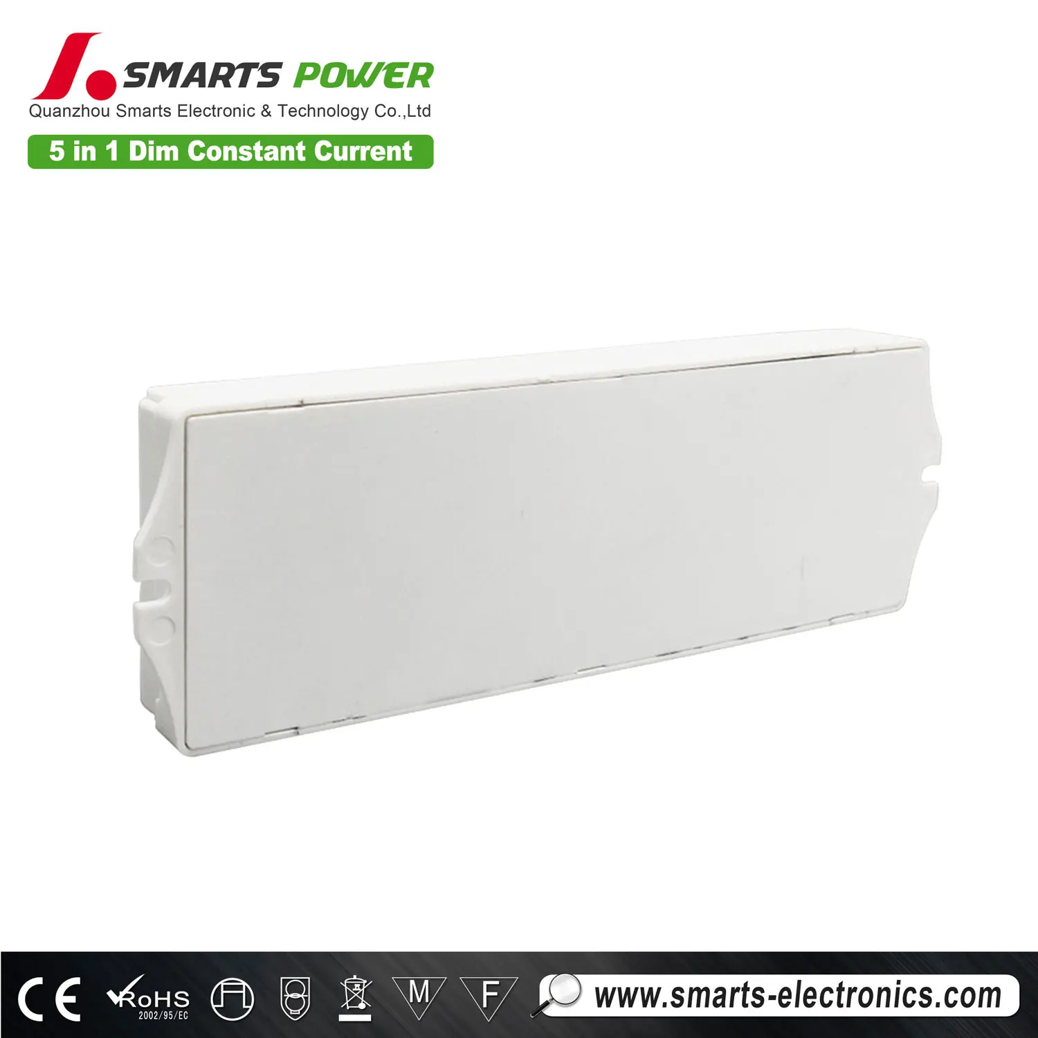 Multi-current adjustable 60w 5 in 1dimmable led power supply driver 600ma 60w