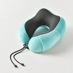 Good Quality Airplane Memory Foam Neck Head Chin Support Travel Neck Pillow