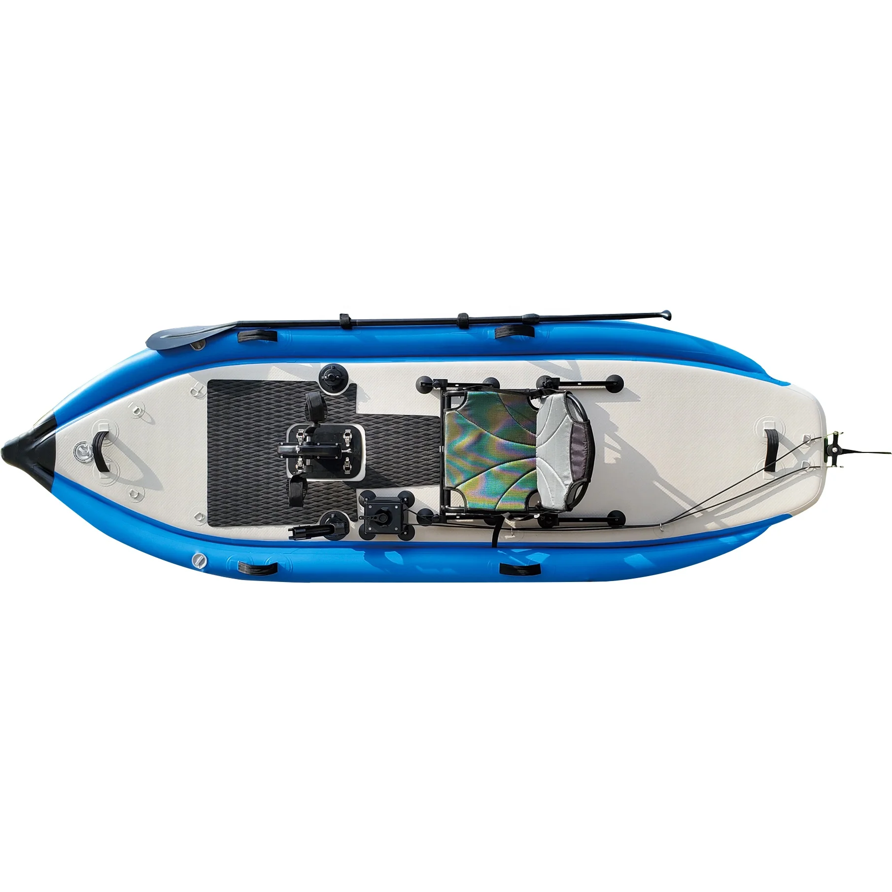 factory custom canoes plastic kayak made in China for both fishing and recreation