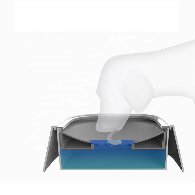 
OEM plastic non spill proof portable pet travel water drink dog bowl for car 