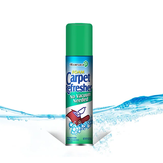 Fast effective carpet rug cleaner spray shampoo eco-friendly 300ml house carpet product foaming spray