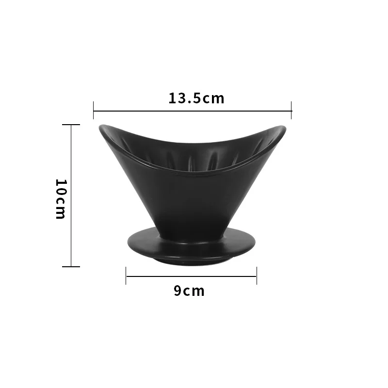 High Quality Coffee Drip Filter Cup Pour Over Coffee Maker V-60 Ceramic Coffee Dripper