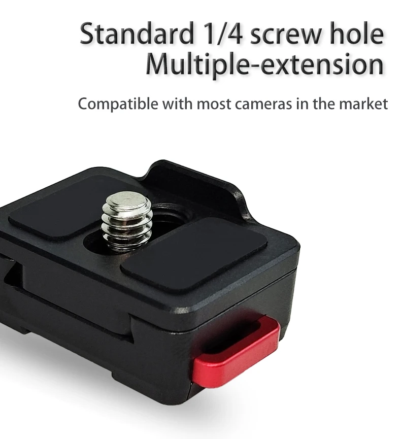 Hot Sale Aluminum Quick Release Plate Oem Odm Camera Accessories Quick Release Plate