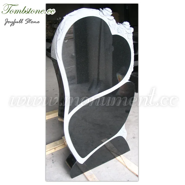 
China Black granite monument granite memorials tombstone 