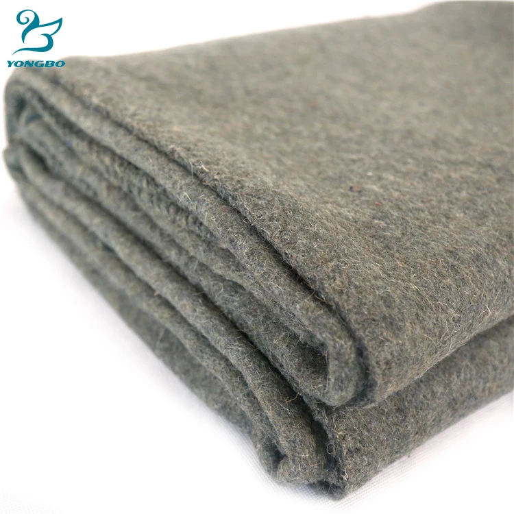 Hot Sale Cheap Wool Blanket with 50% wool and 50% other fiber