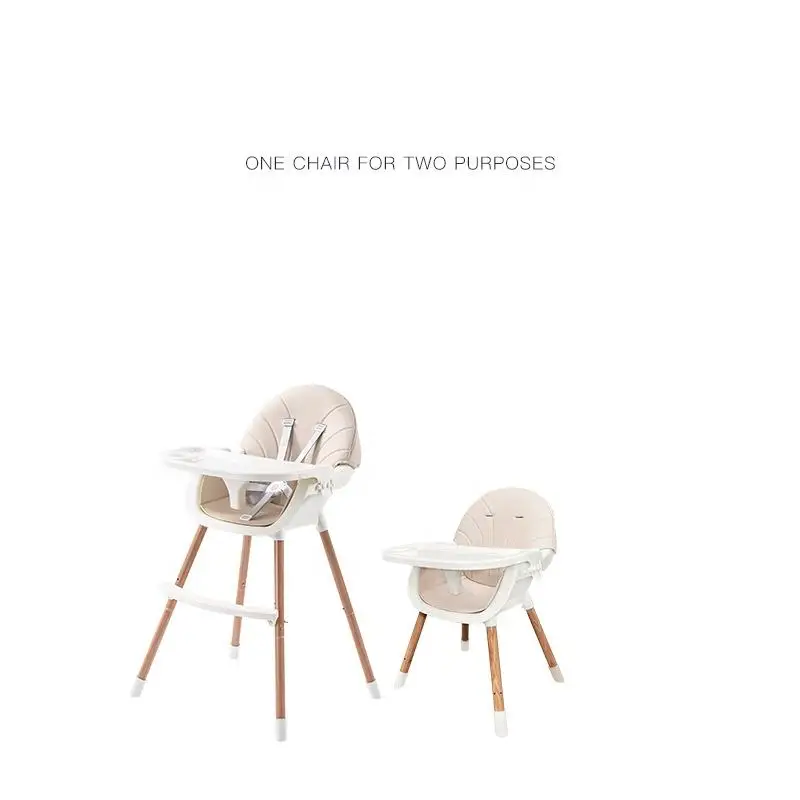 Baby Furniture  High Chair Adjustable Baby Chair feeding wooden booster for babe eating feeding seat