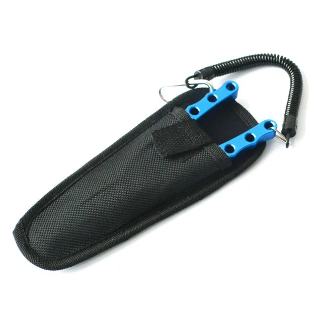 Fish line cutting Lure split ring plier hook remover Aluminum Long nose Fishing pliers7.8 Inch