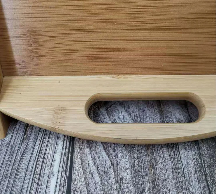 High quality Square bamboo and wood kitchen draining tray
