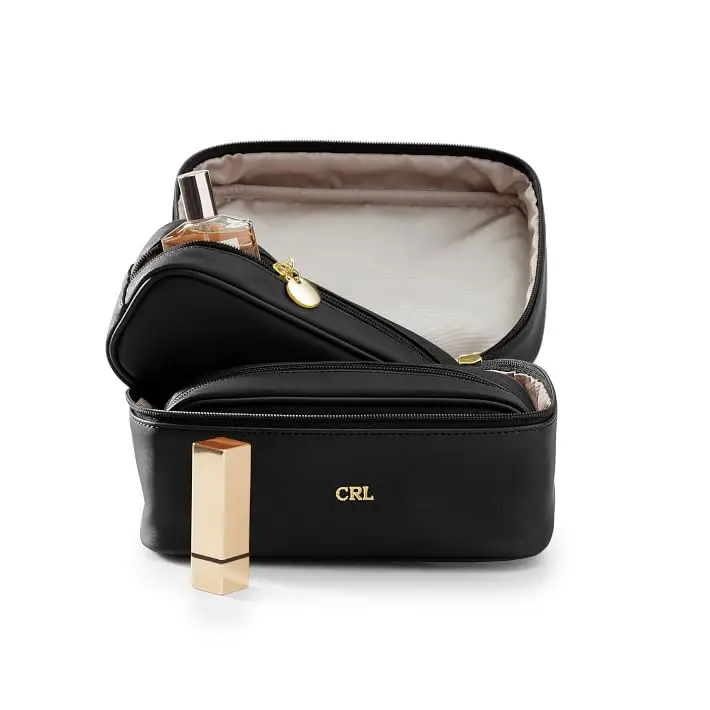 wholesale make up bag cosmetic bag set leather travel cosmetic bags cases